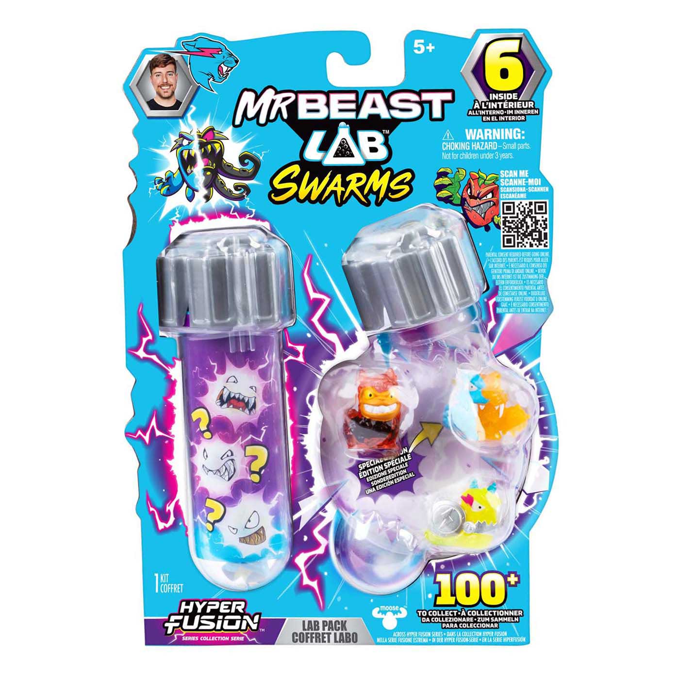 Spectron mrbeast sciami capsule di fusione serie 3 - 6 pz.