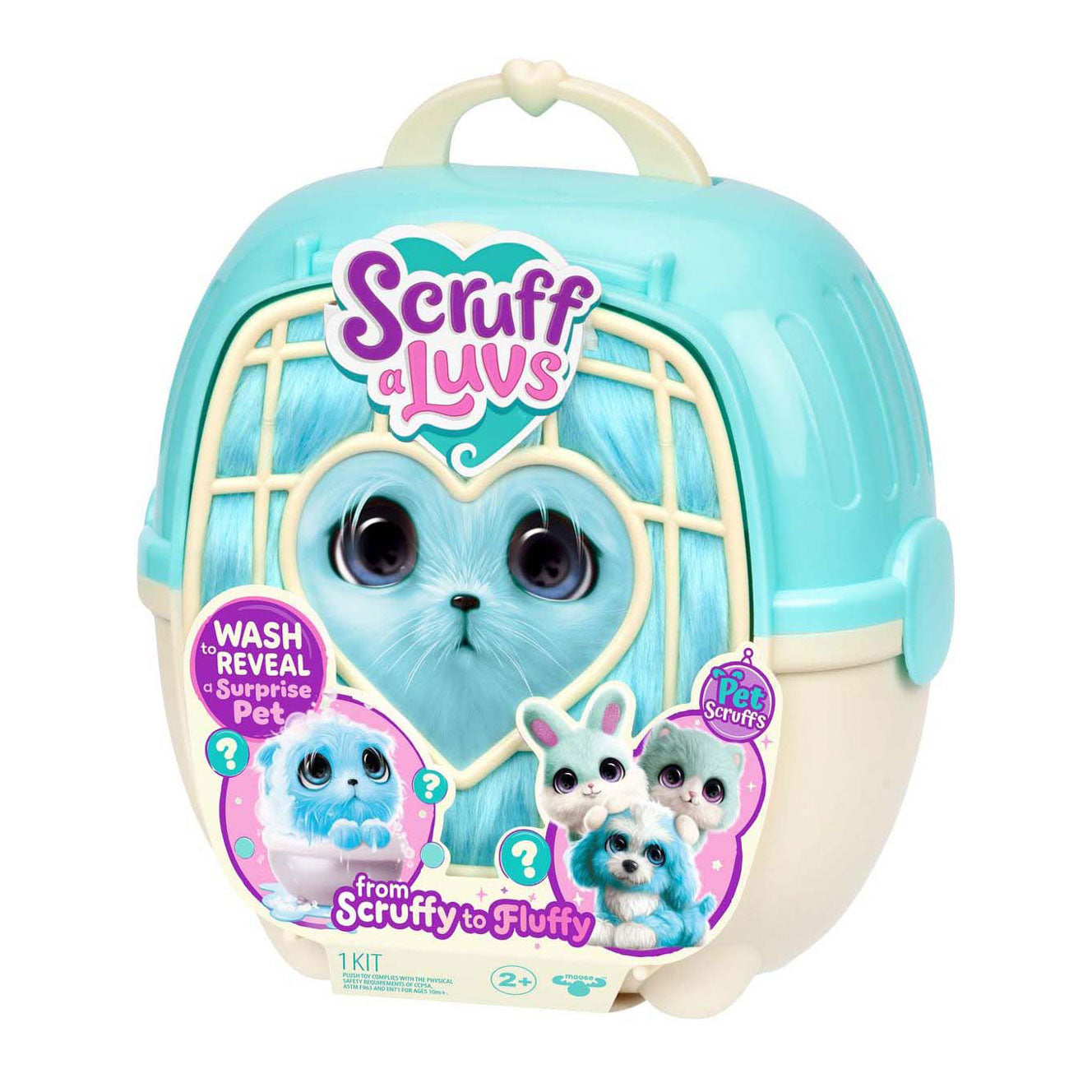 Scruff A Luvs abbraccio pet singolo blu