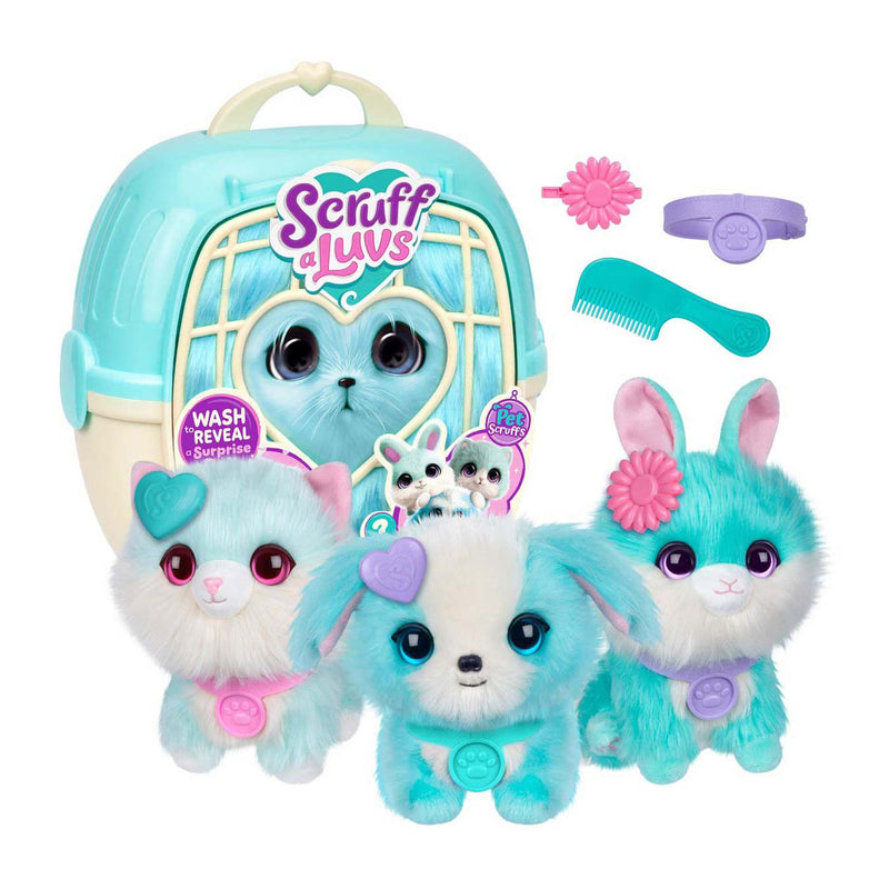 Scruff A Luvs abbraccio pet singolo blu