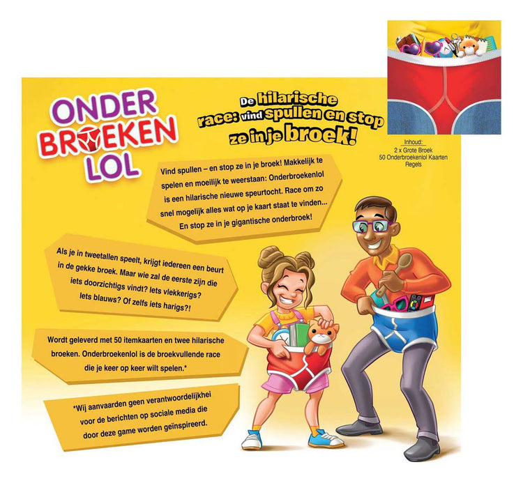 Spectron underpants fun - board game