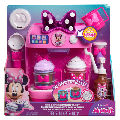 Set macchina da caffè Spectron Disney Minnie Mouse con suono luminoso - 10 pezzi.