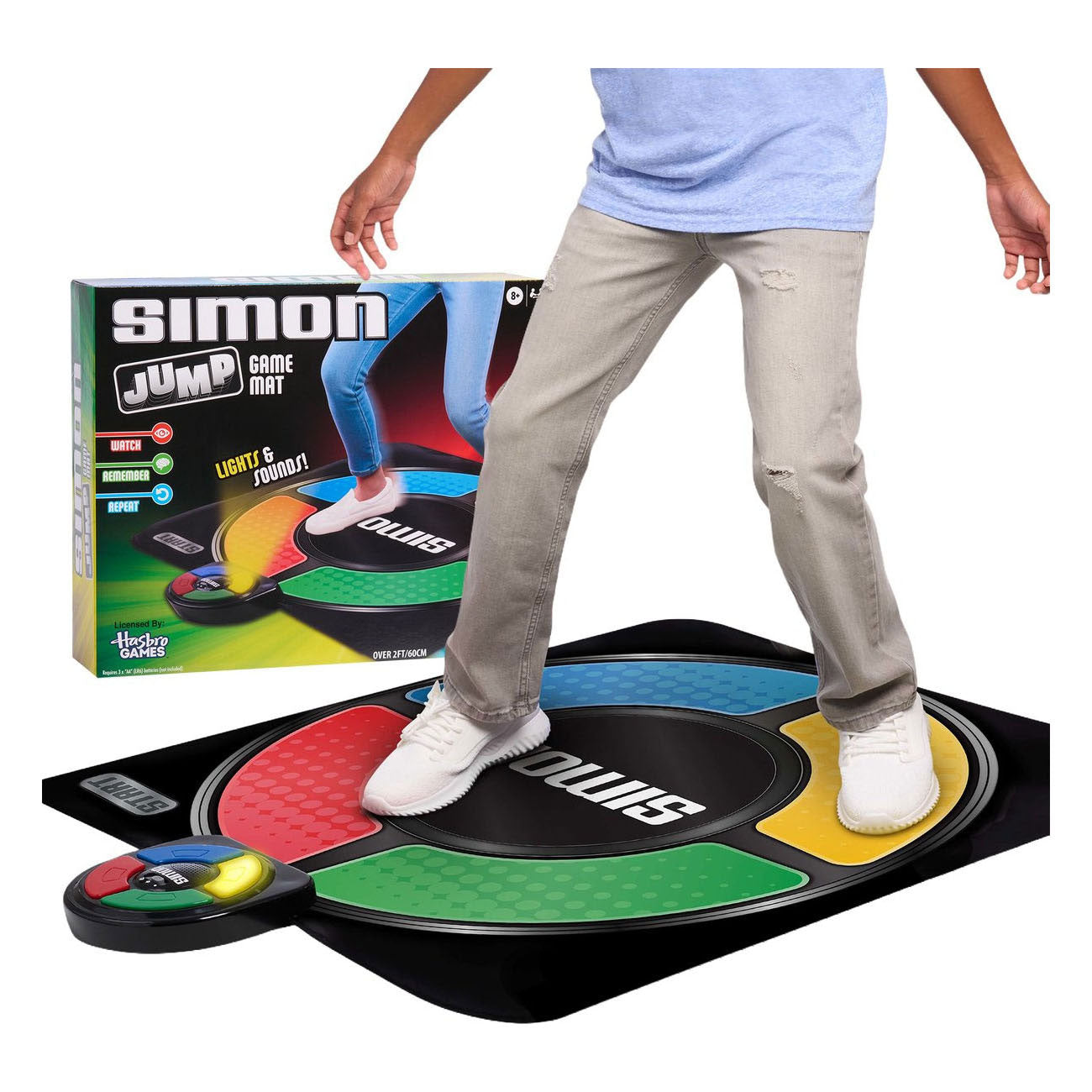 Alfombra de juego Spectron Hasbro Jump con sonido ligero.