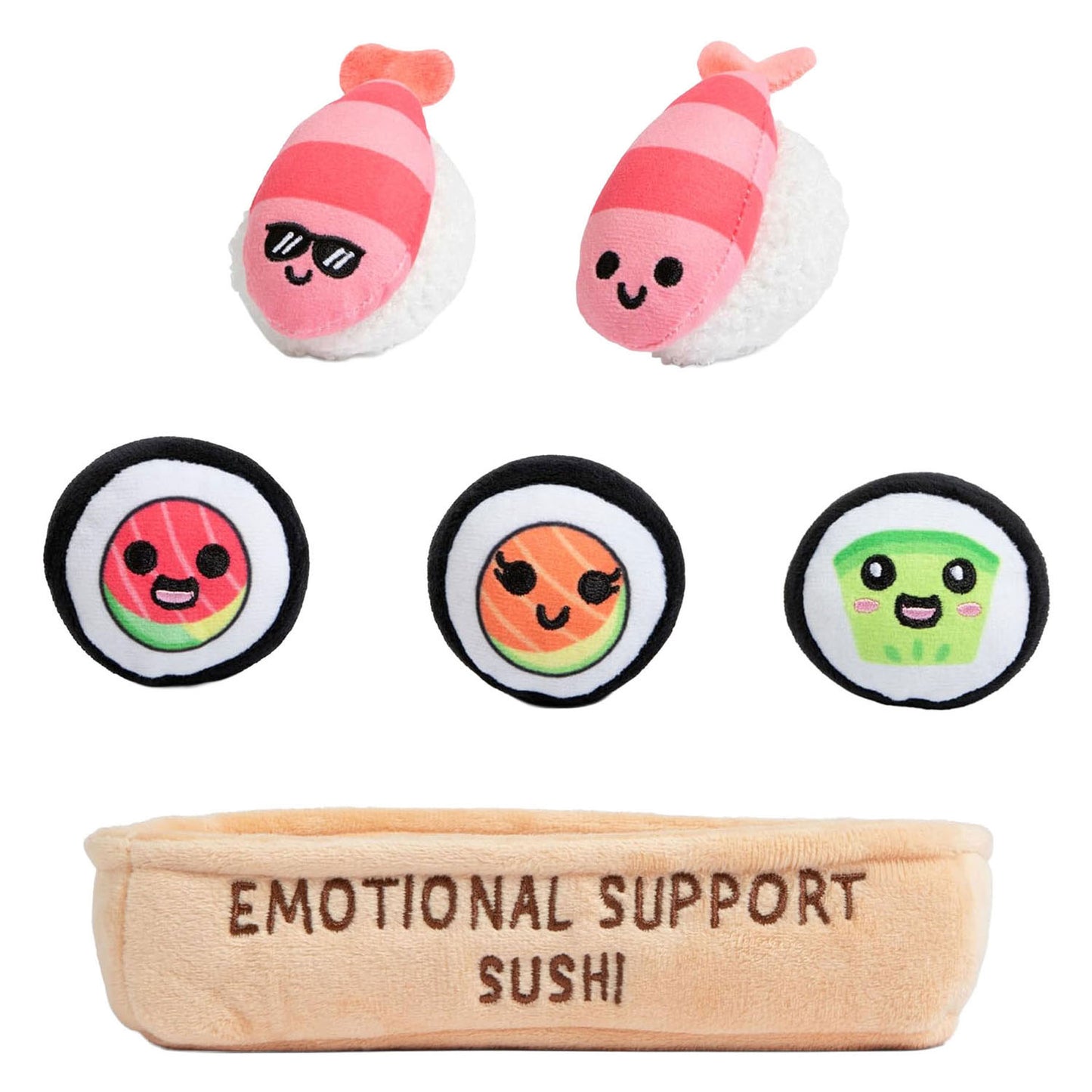 Peluche Spectron di supporto emotivo sushi - 6 pz.