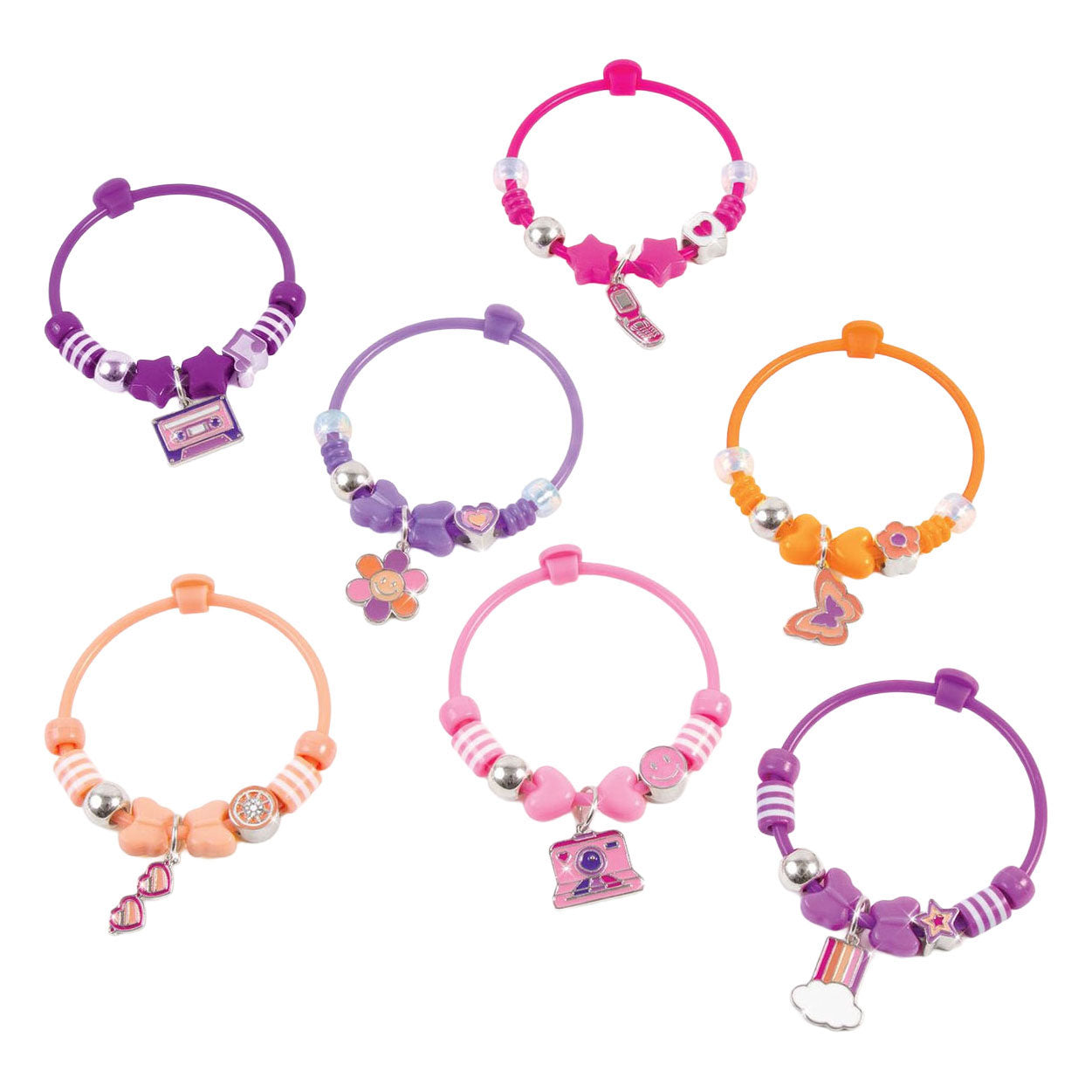 Spectron rendilo reale - crea i tuoi braccialetti con ciondoli - 7 pz.