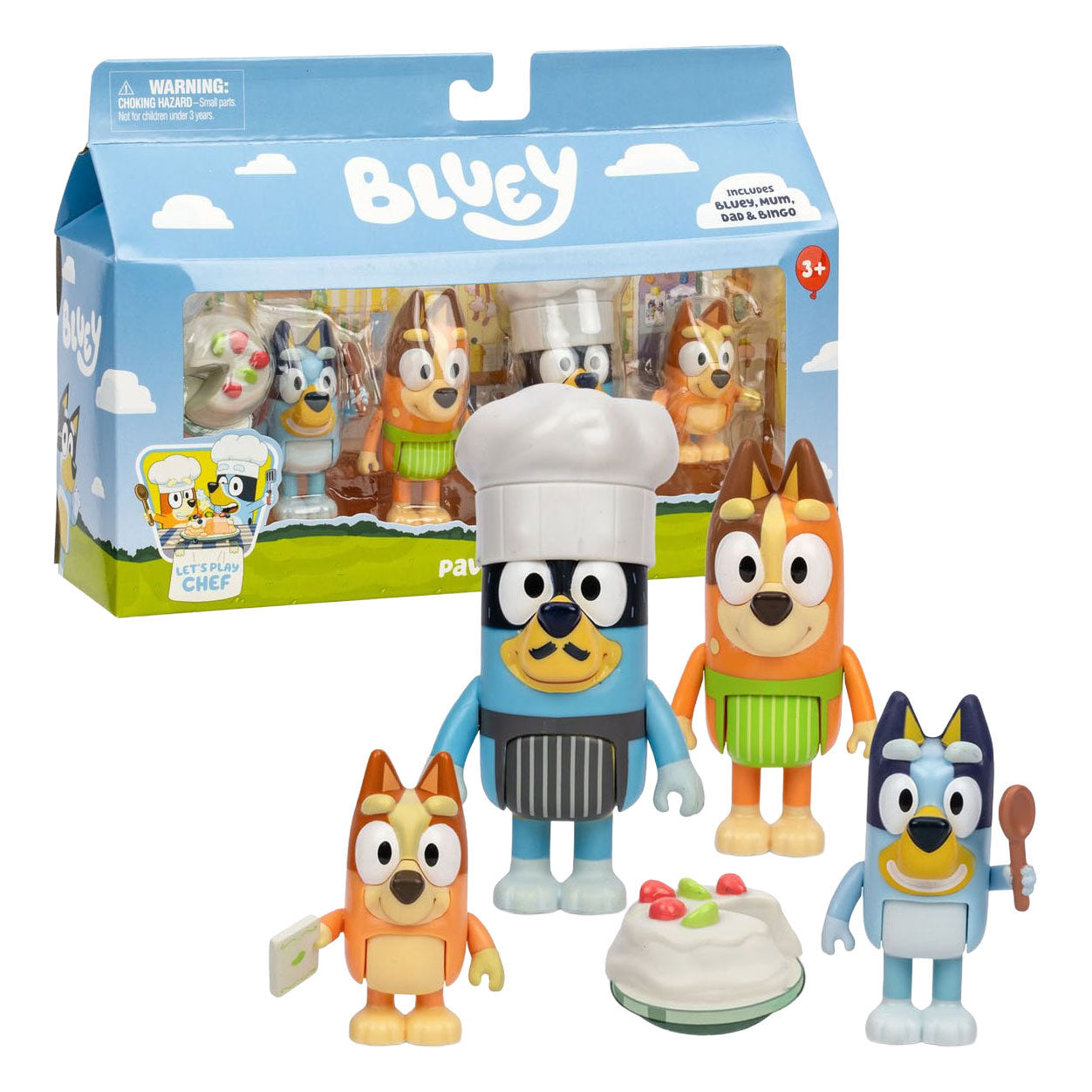 Set da gioco Spectron Bluey Dessert - 4 personaggi