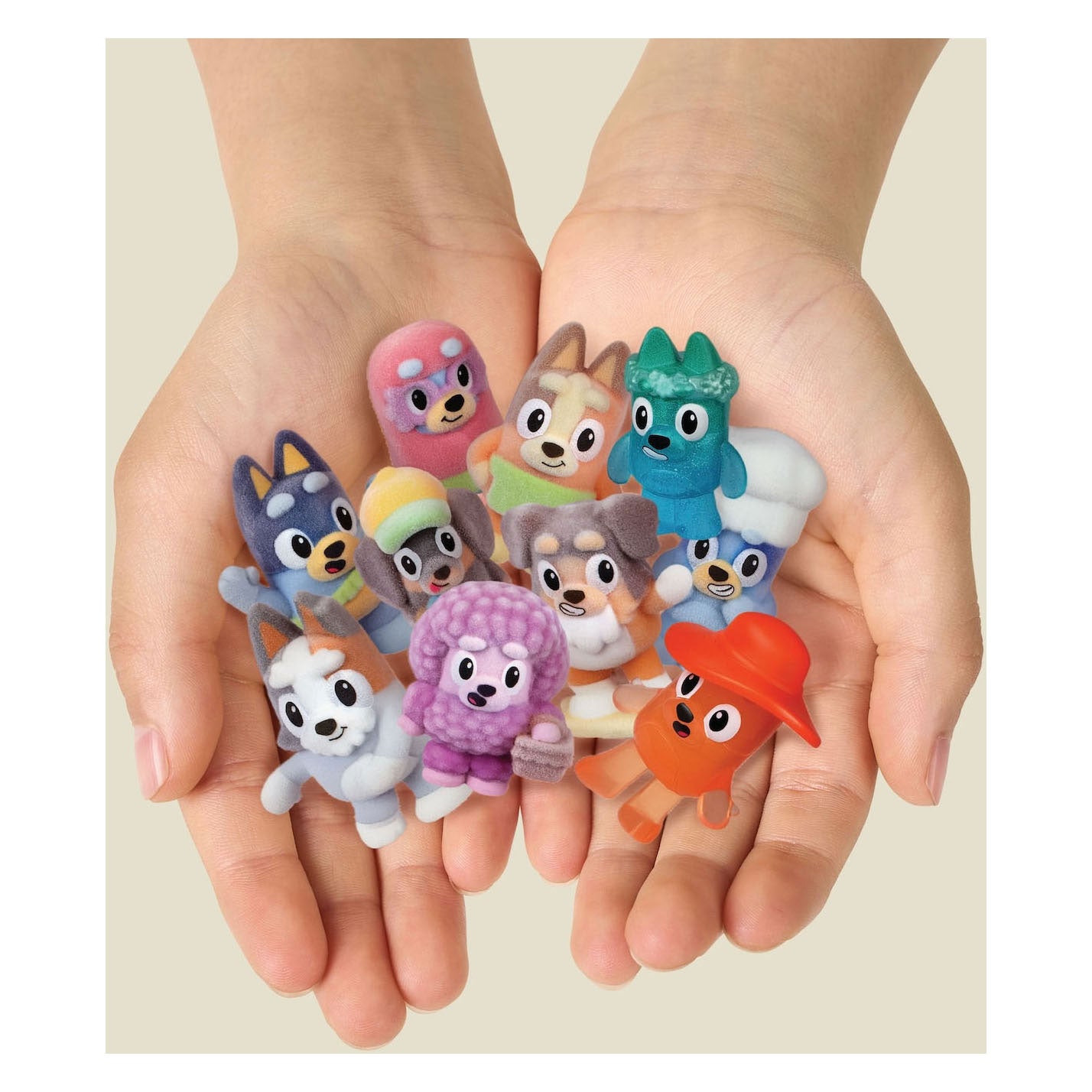 Mini personaggi da collezione Spectron bluey - 2 personaggi