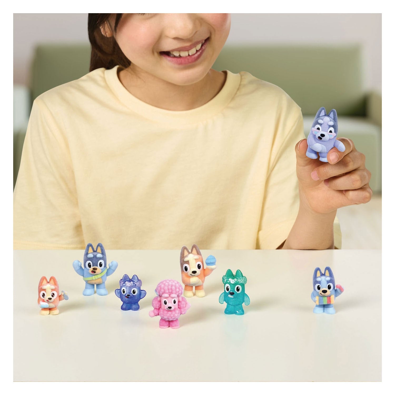 Mini personaggi da collezione Spectron bluey - 2 personaggi