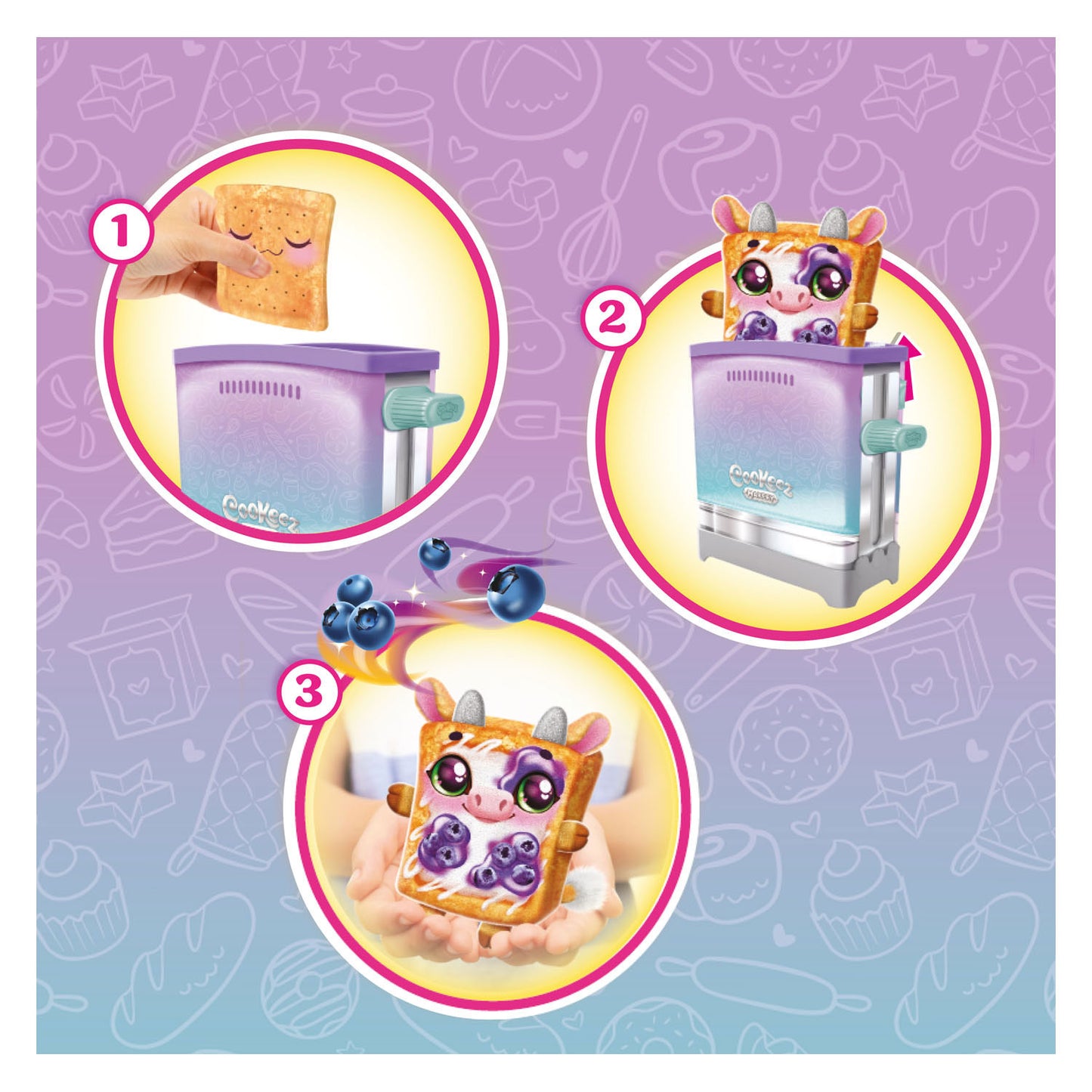 Peluche spectron cookeez maker toasteez