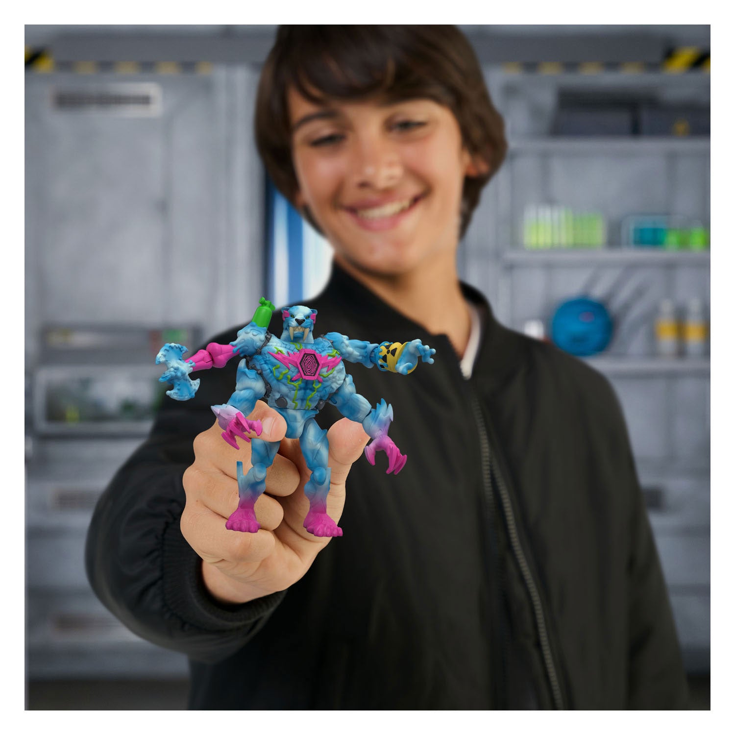 Spectron mrbeast lab hyper fusion hybrid lab action figures