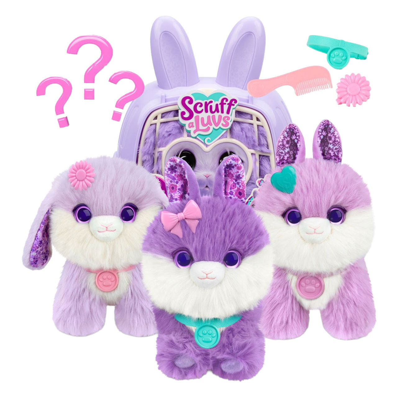 Spectron scruff un peluche di coniglio misterioso luv