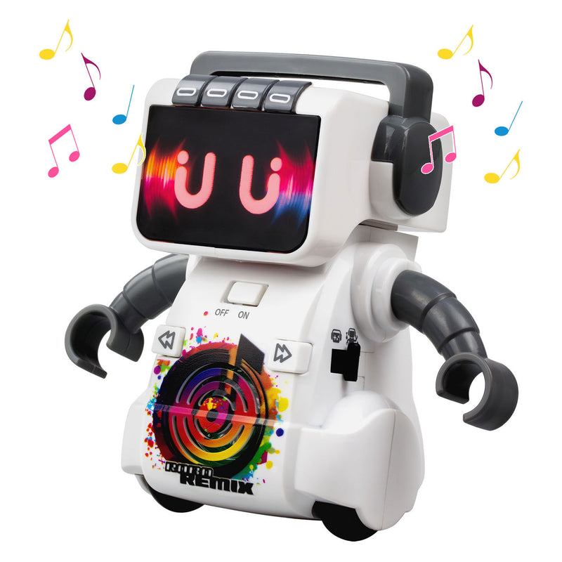 Silverlit robo remix robot de baile blanco - incl. iluminación LED