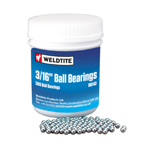 Balas Weldtite 3 16 tarro 500 piezas 06143