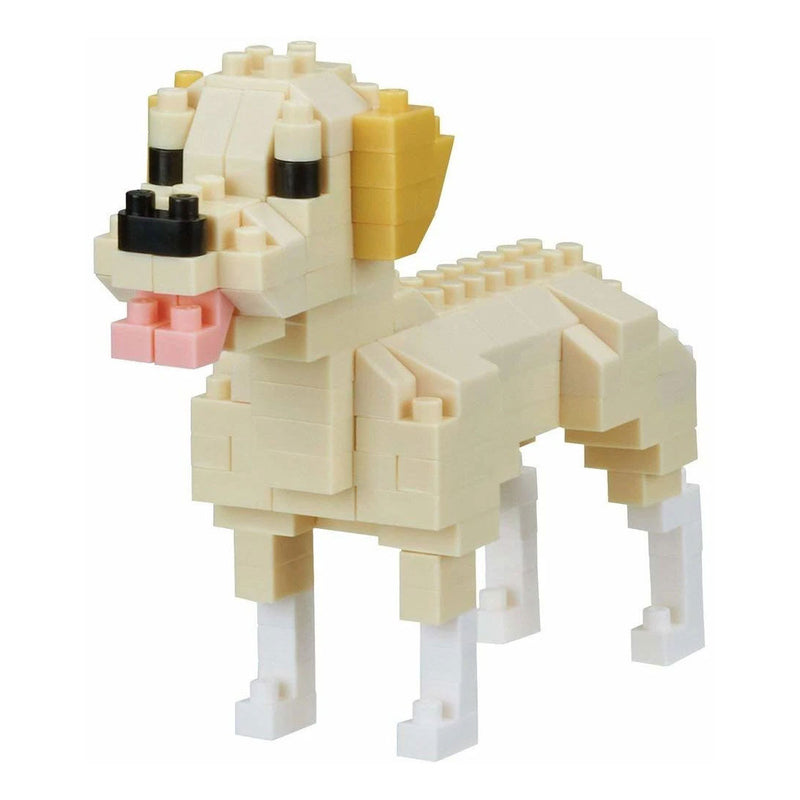 Set di costruzione nanoblocchi labrador retriever - 140 pezzi.
