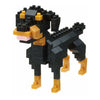 Nano block bouwset rottweiler - 140st.