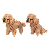 Nanoblock nano block bouwset poedel - 170st. - afbeelding 1