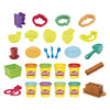 Juego de jardín Play-doh con 8 macetas de barro - 20 piezas.