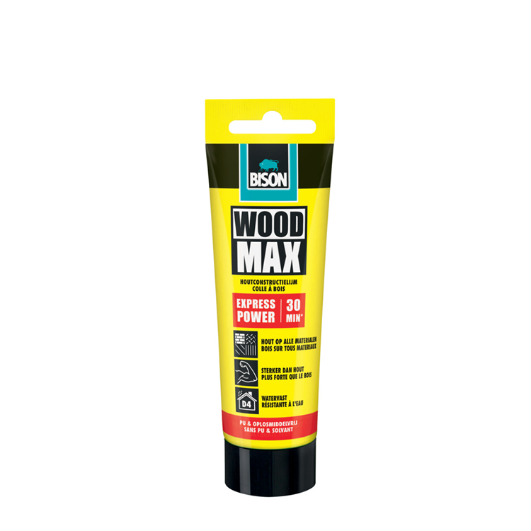 Bison 1074133 - wood max® express power tubo 100 g nl fr | 2 pezzi