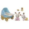 Epoch Sylvanian Families 5432 Set Twin Chocolate Rabbit