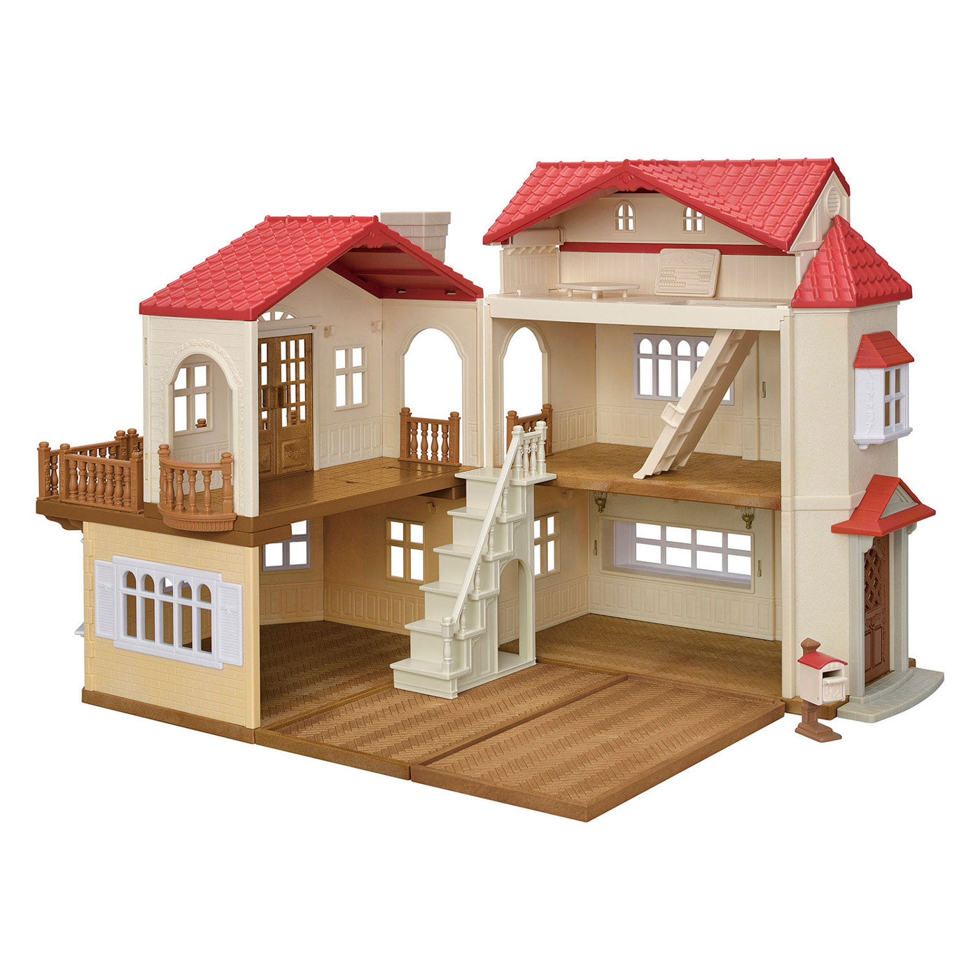 Epoch Sylvanian Families 5708 Great Poppenhuis con sala de juegos secreto