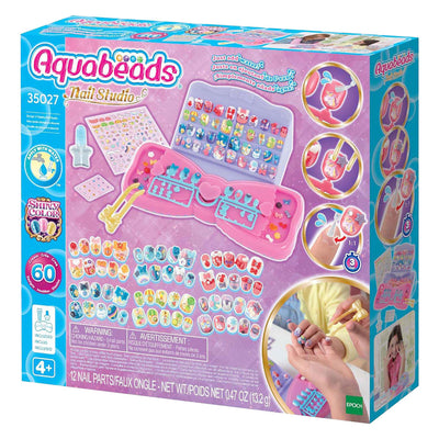 Aquabaads Set de uñas multicolores