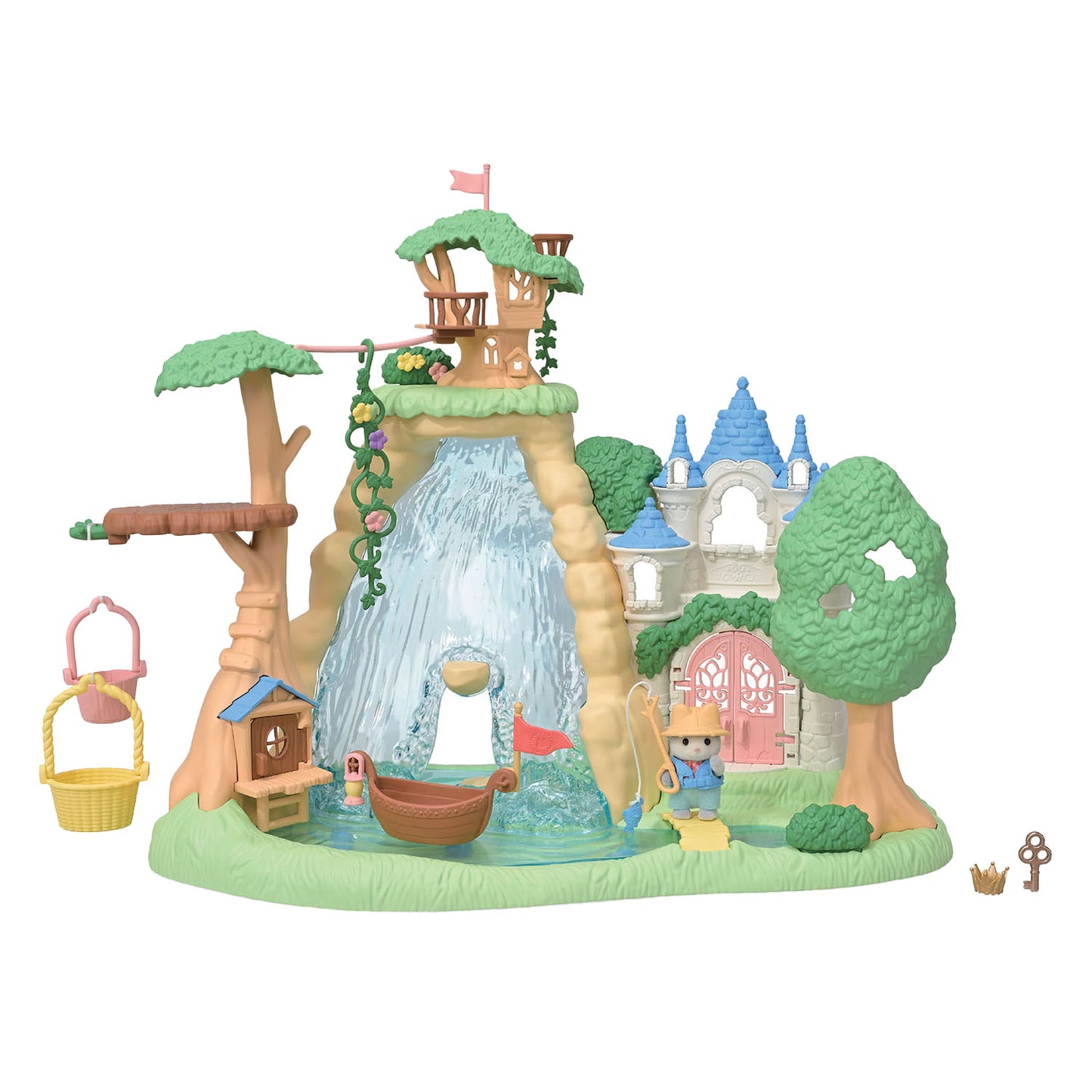 Sylvanian families 5761 geheime bos waterval set