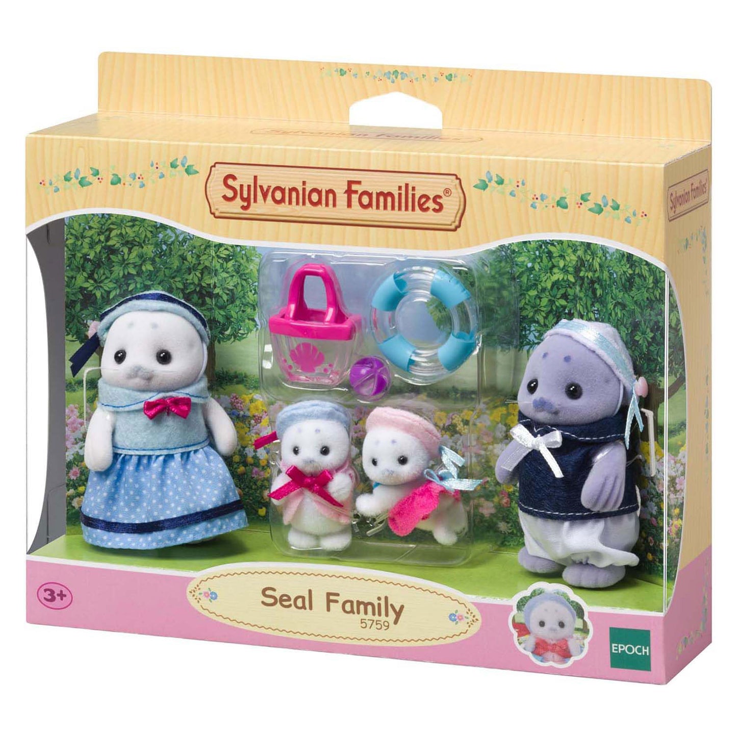 Familias Sylvanian 5759 sello familiar
