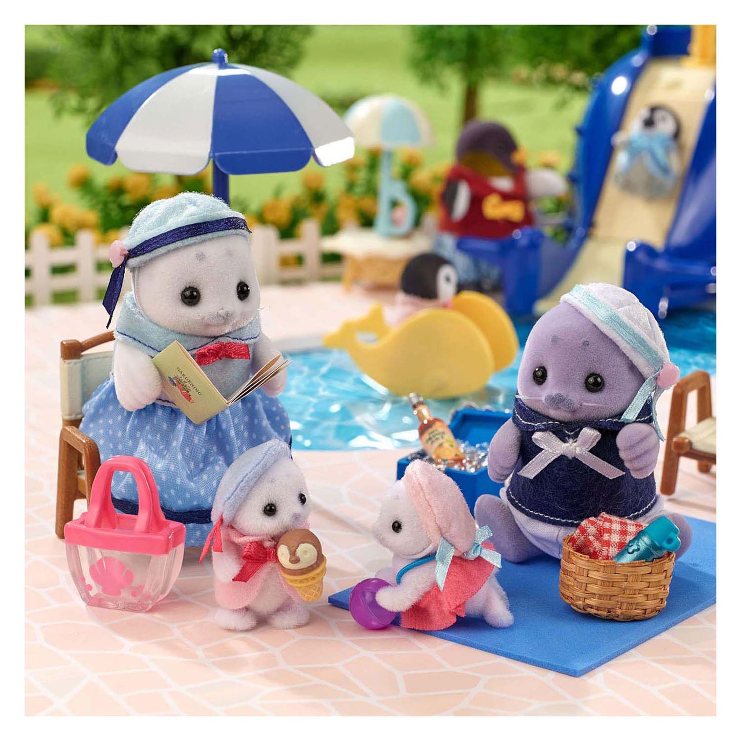 Familias Sylvanian 5759 sello familiar