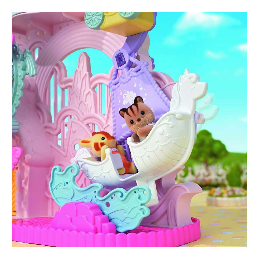 Familias Sylvanian 5841 parque de atracciones Baby Dream