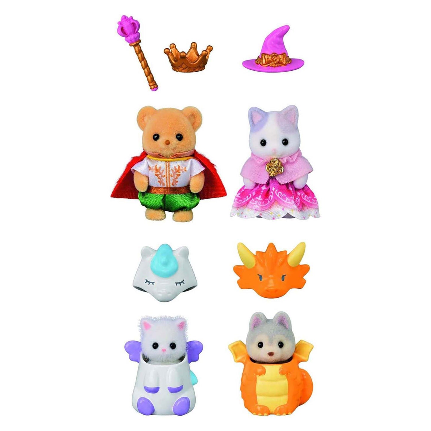 Famiglie Sylvanian 5842 Fantastico set di amici da fiaba