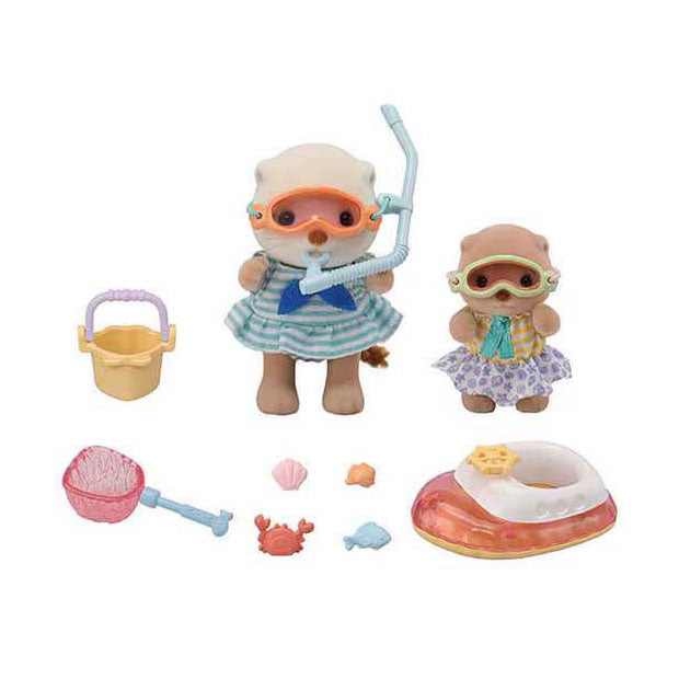 Epoch Familias Sylvanian Zeeotter Splashy Snorkel Set