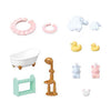 Sylvanian families 5805 bubbel badtijd broer zus