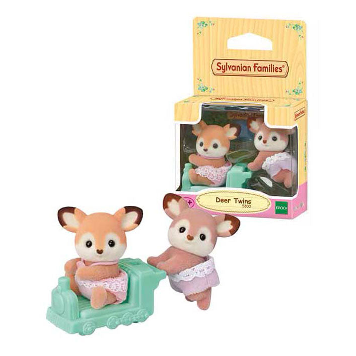 Epoch Famiglie Sylvanian Tweling Herten