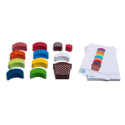 BS Toys Ice Creations Equilibrio in legno e Stapel Game - afbeelding 4