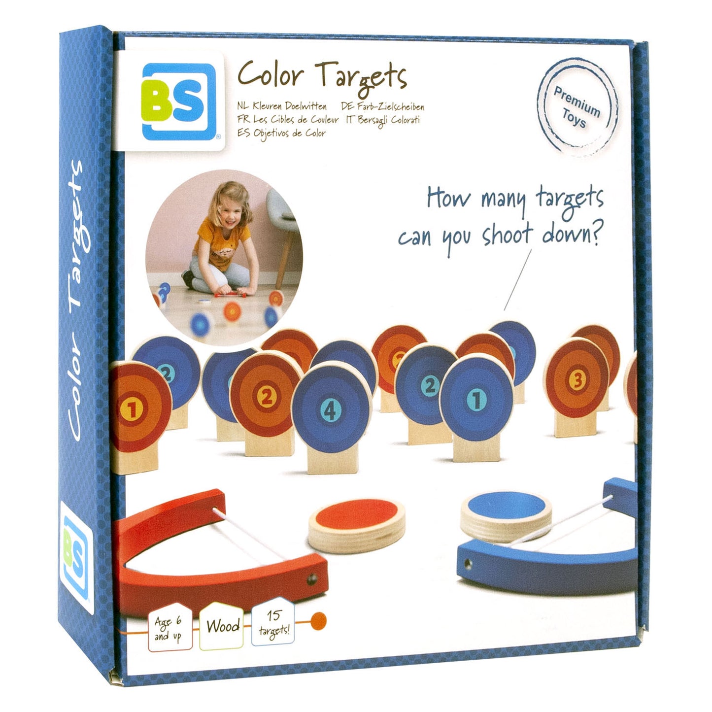 BS Toys Color Target White White Shoot