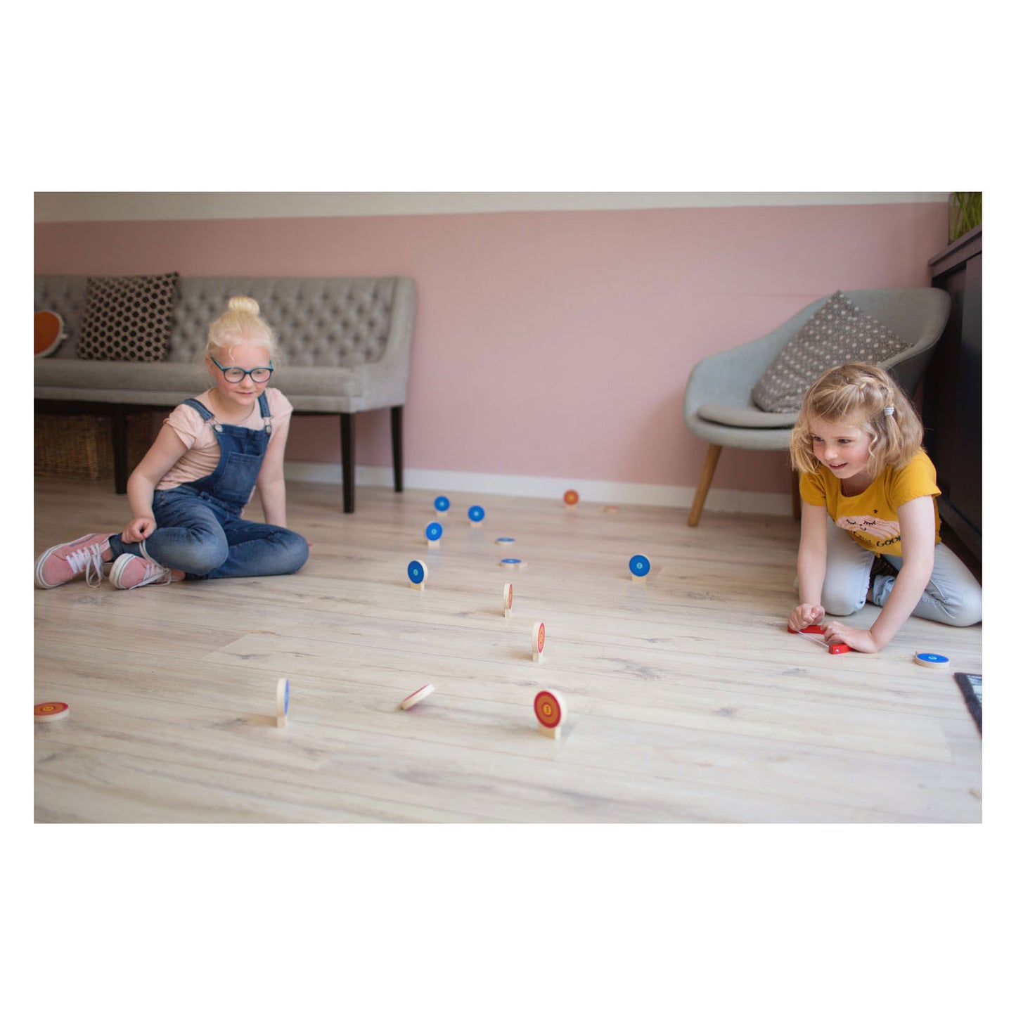 BS Toys Kleuren Doelwitten Hout Afschietspel