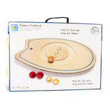 Bs toys buitenspeelgoed balansspel surfbord - 50 cm - speelgoed hout - balansspeelgoed - evenwichtsspel - cadeau kind - afbeelding 2