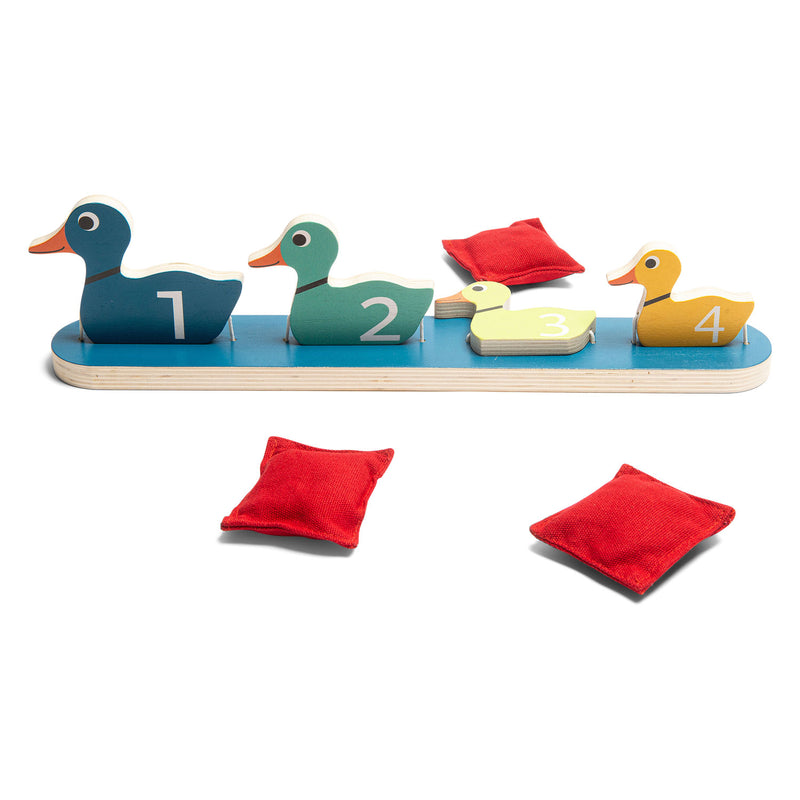 BS giocattoli Ducks che lanciano giocando