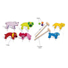 Bs toys houten croquet junior buitenspel