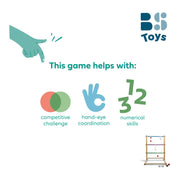 Bs toys slingerspel - werpspel voor kinderen en volwassenen - hout - slingerspel - laddergolf - buitenspeelgoed - buitenspel - werpspel - buitenspeelgoed - buitenspel - buiten spellen - tuin speelgoed - afbeelding 4