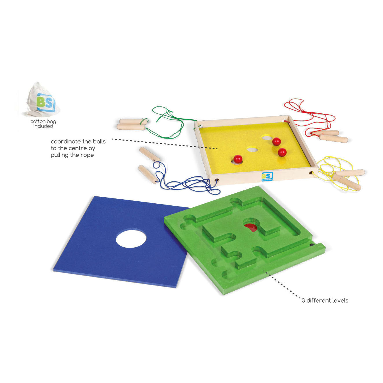 Palloni da gioco BS Toys Wooden Balance