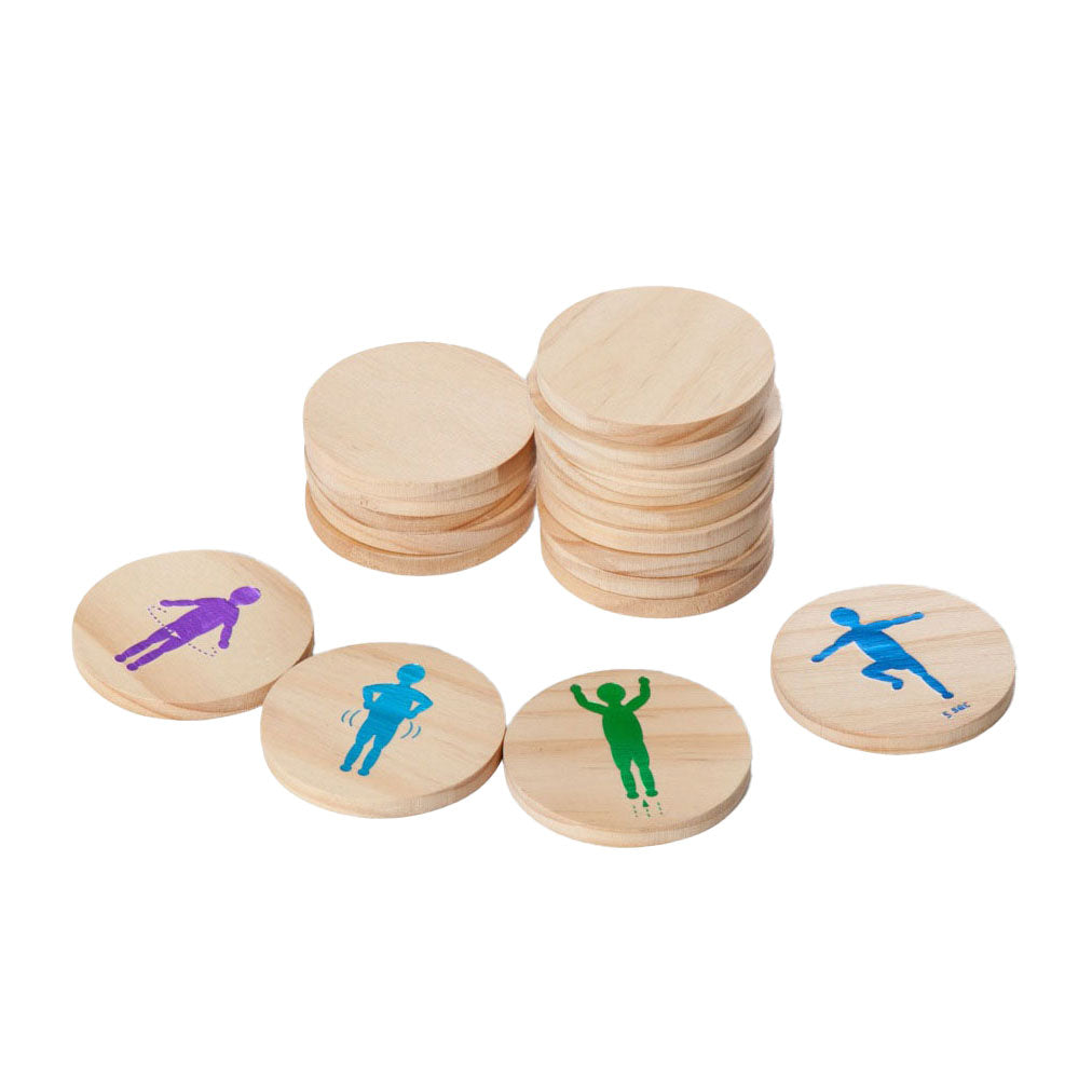 BS Toys Moves Movement Game, 18dlg.