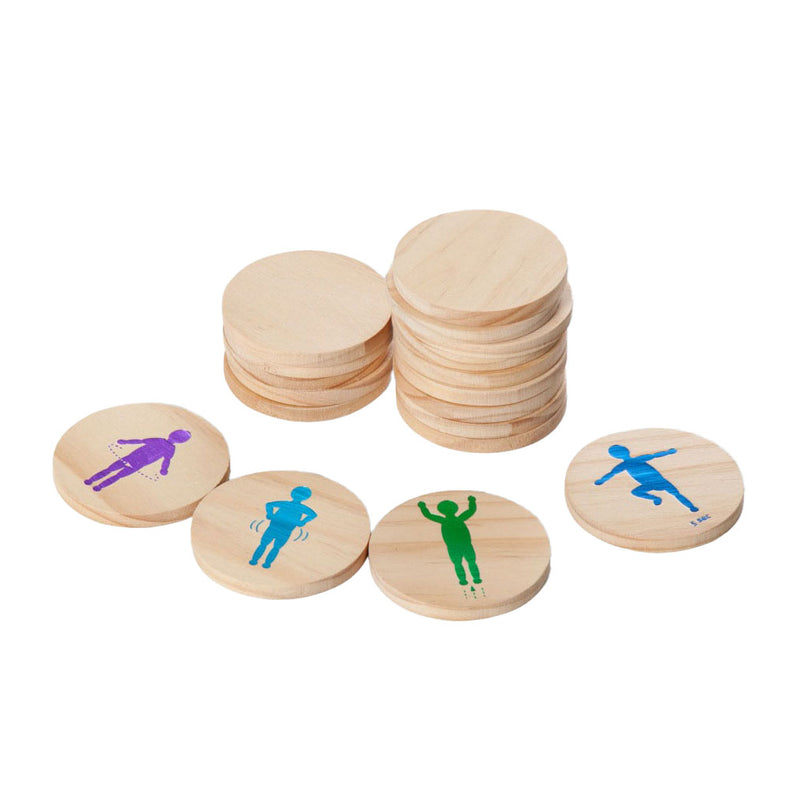 BS Toys Moves Movement Game, 18dlg.