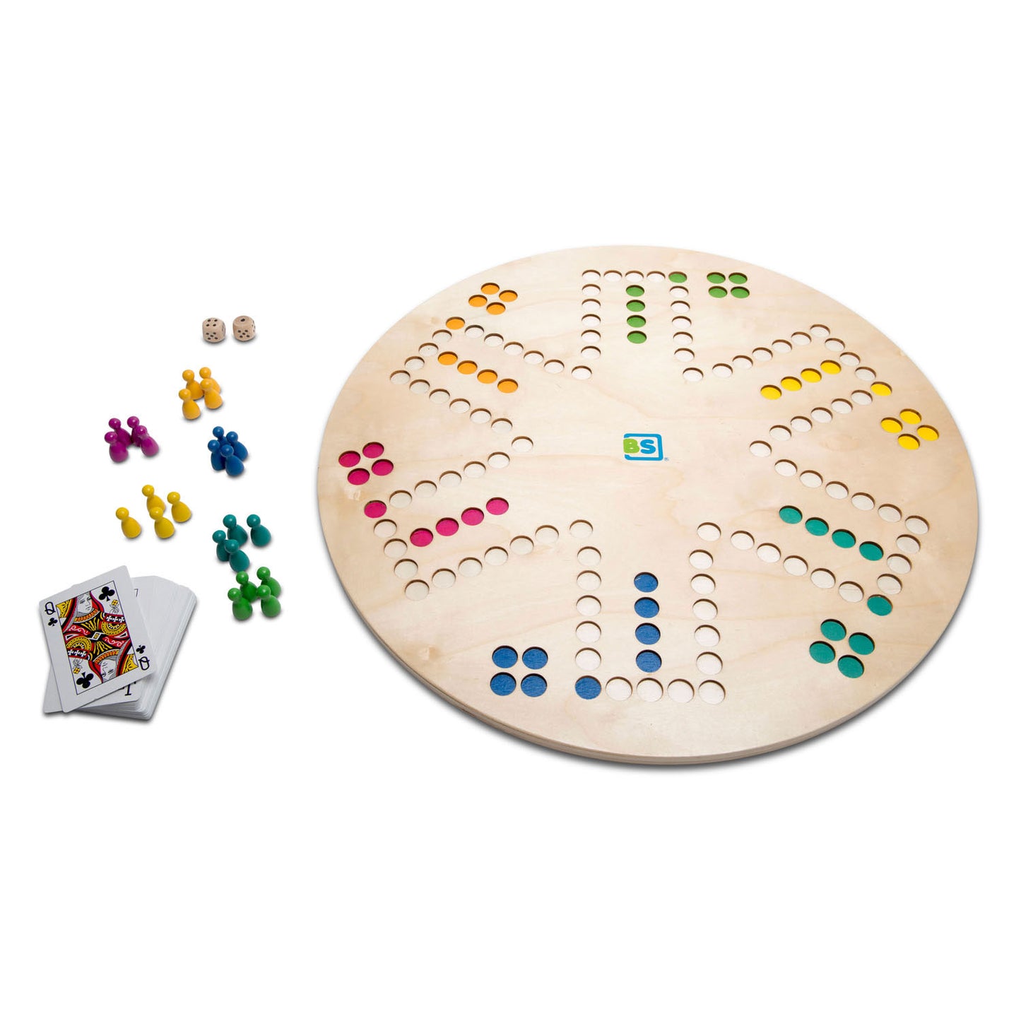 Bs toys houten keezen spel