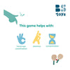 BS Toys Raquetas de madera Padel, 3dlg.