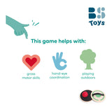 Bs toys vang spel - houten speelgoed - sport - vang werpspel met klittenband - afbeelding 5