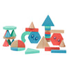 Mattoncini da costruzione in legno Bs Toys - 38 pezzi.