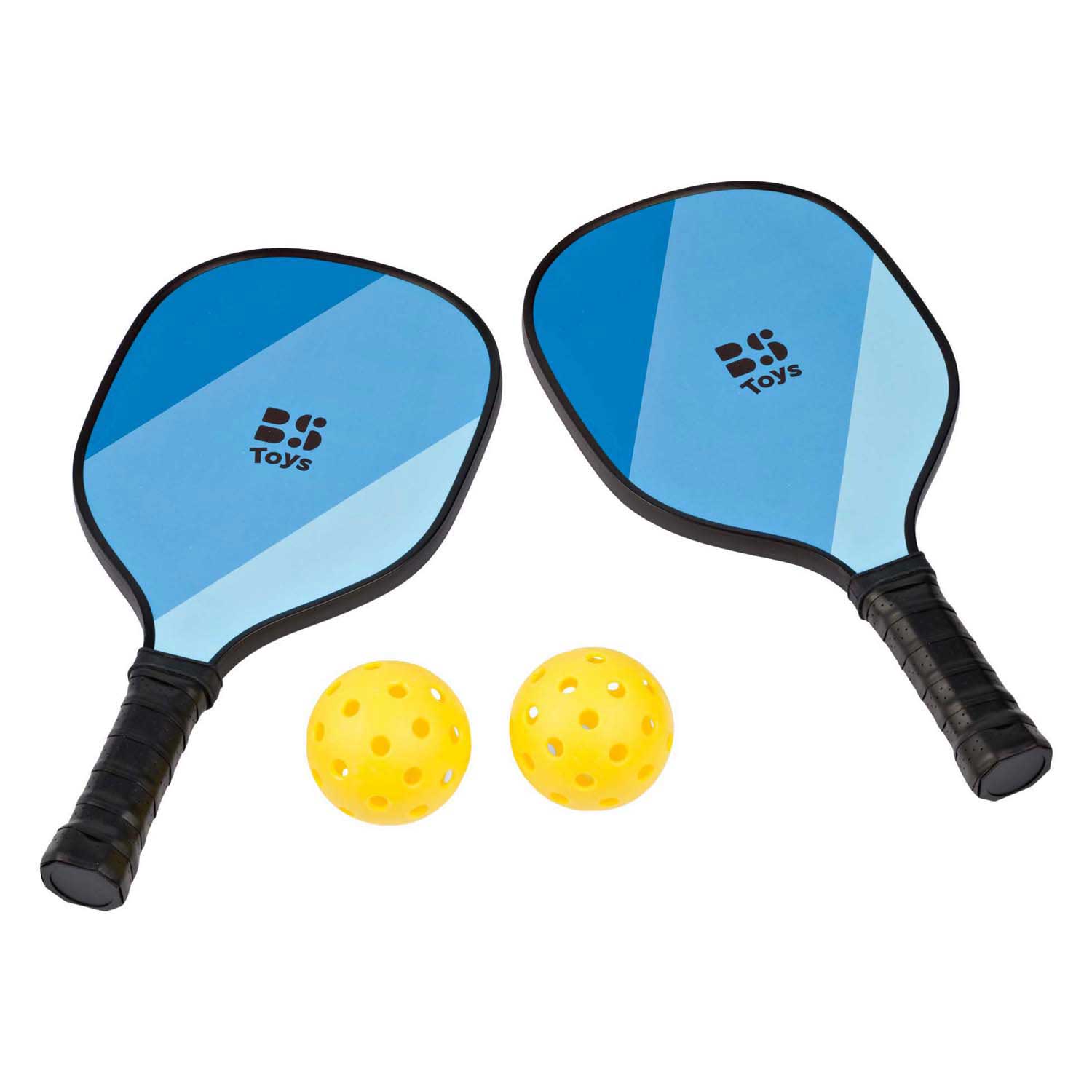 Bs toys pickleball set ga524 – 2 rackets, net, ballen draagtas