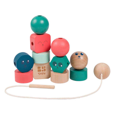 Bs toys cuentas de madera junior - 13 uds.