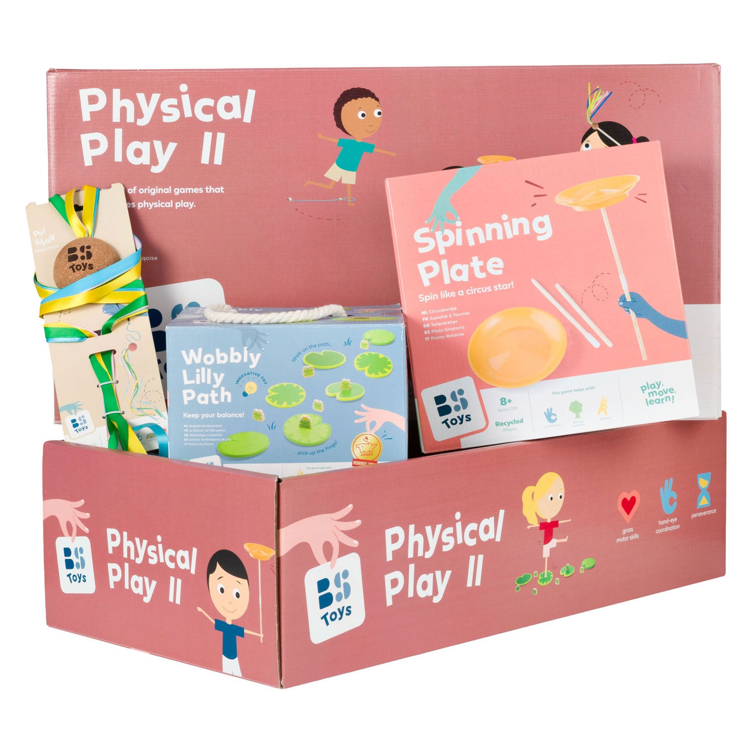 Set da gioco fisico Bs Toys, pacchetto da 2 gruppi - 8 pezzi.