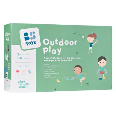 Paquete grupal de juego para exteriores Bs Toys - 8 piezas.